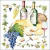 Салфетки Wine and Cheese