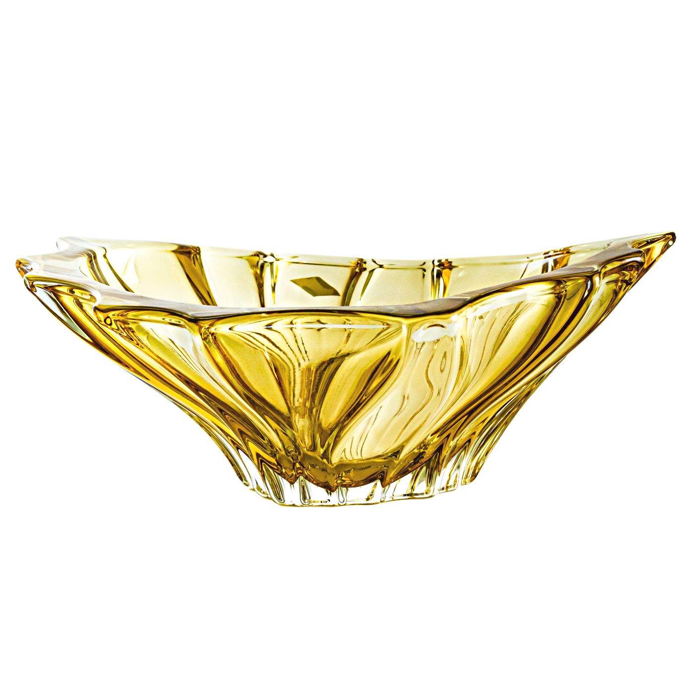 Кристална купа Plantica Amber