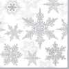 Салфетки Snow Crystals Silver