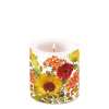 Свещ Sunny flowers cream