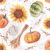 Салфетки Pumpkins and Sunflowers