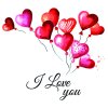 Салфетки Love ballons