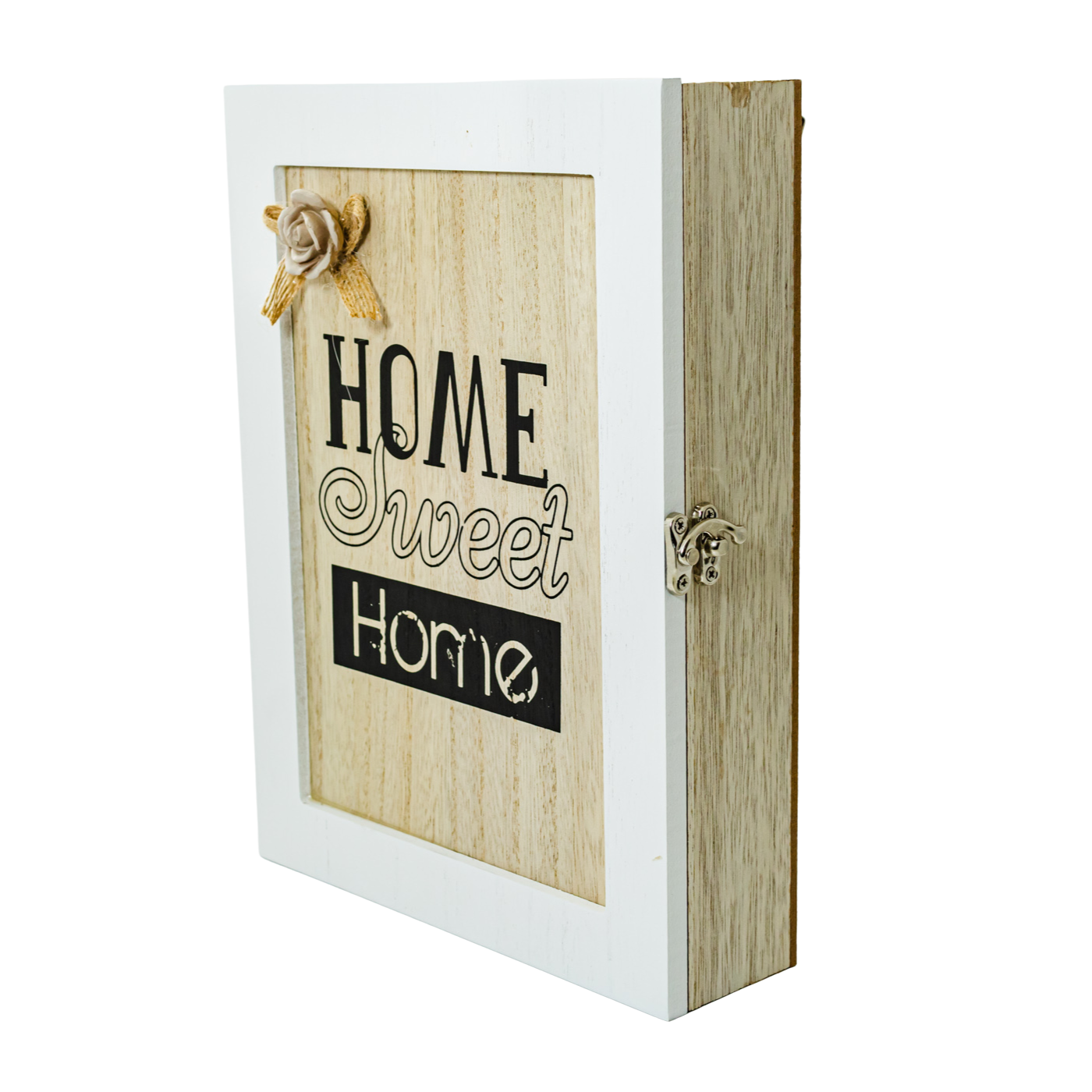 Дървена кутия за ключове Home Sweet Home