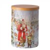 Порцеланов буркан Santa bringing presents