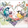 Салфетки Loving birds