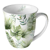 Чаша Jungle leaves white