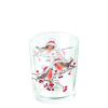 Свещник за чаена свещ Christmas robins white
