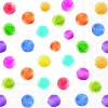 Салфетки Polka dots white