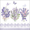 Салфетки Lovely lavender white