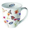 Чаша Butterfly garden white