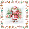 Салфетки Santa sweets
