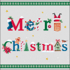Салфетки Merry message green