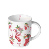 Чаша X Mas stockings white